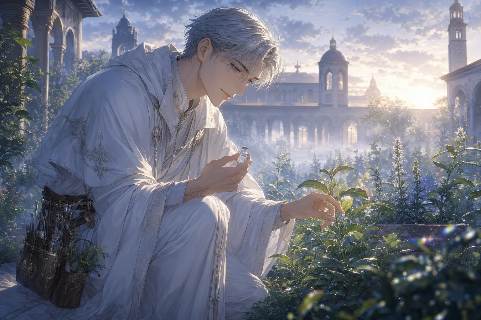 雲雀蒼斗 background