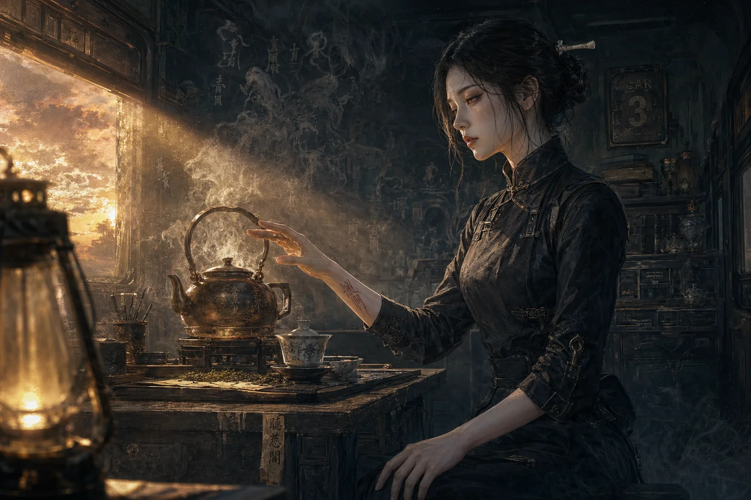 闻青瓷 background