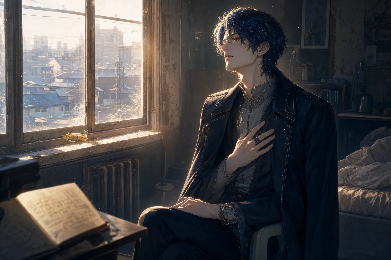 莫迷舟 background